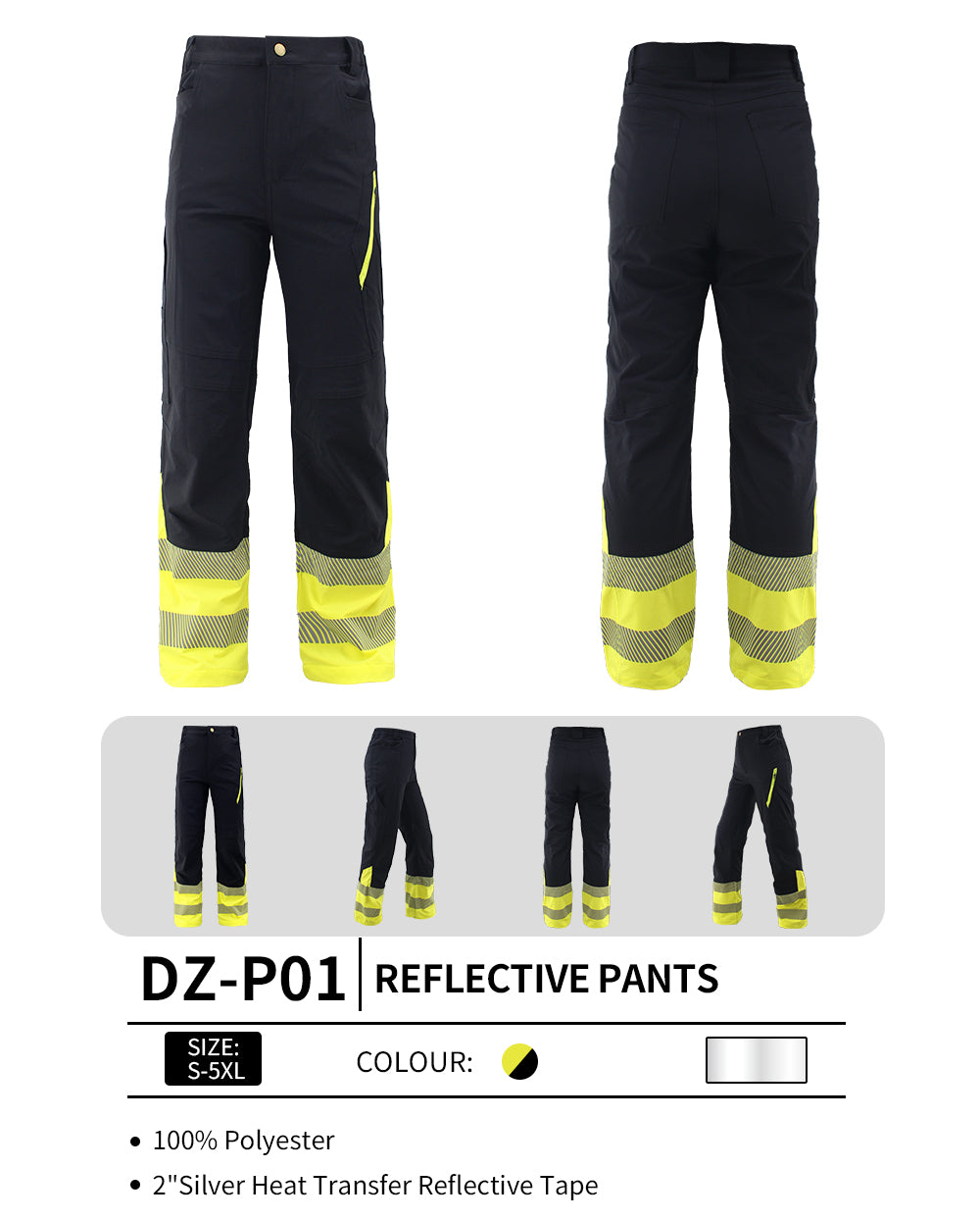 REFLECTIVE PANTS DZ-P01